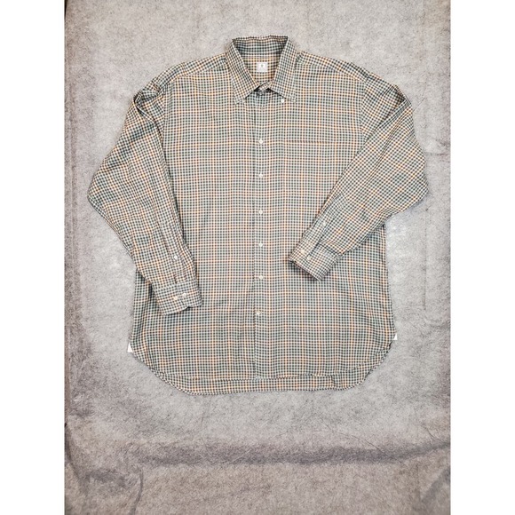 Peter Millar Men's XL Shirt Long Sleeve Button Down Multicolor Plaid - Picture 1 of 13